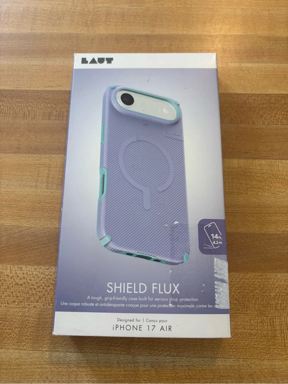 New, Unused LAUT Shield Flux Case for iPhone 17 Air — Skymist Color - NWT